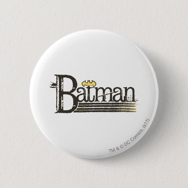 Chapa Redonda De 5 Cm Cartas Batman Showtime (Anverso)