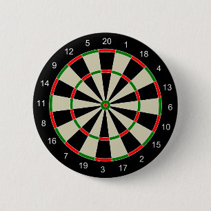 Chapa Redonda De 5 Cm Cartel de Dart