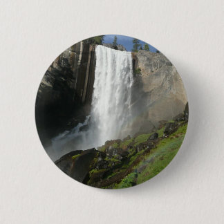 Chapa Redonda De 5 Cm Cascada Vernal I en el Parque Nacional Yosemite