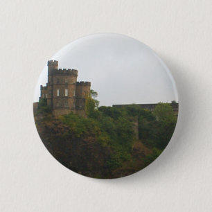 Chapa Redonda De 5 Cm Castillo de Edimburgo