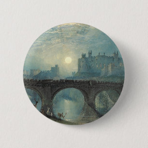 Chapa Redonda De 5 Cm Castillo de William Turner Alnwick