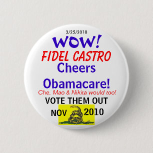 Chapa Redonda De 5 Cm Castro anima Obamacare