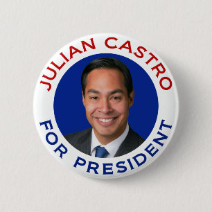 Chapa Redonda De 5 Cm Castro juliano para el presidente