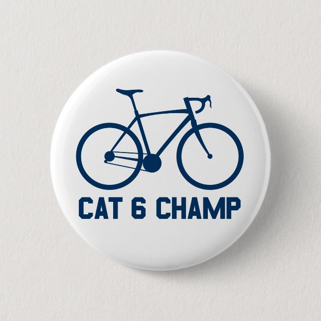 Chapa Redonda De 5 Cm CAT 6 Champ (Anverso)
