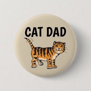 CHAPA REDONDA DE 5 CM CAT DAD BUTTONS