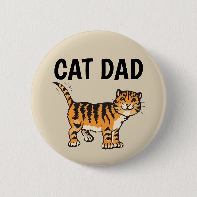 CHAPA REDONDA DE 5 CM CAT DAD BUTTONS (Anverso)