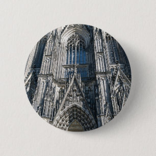 Chapa Redonda De 5 Cm Catedral de Colonia