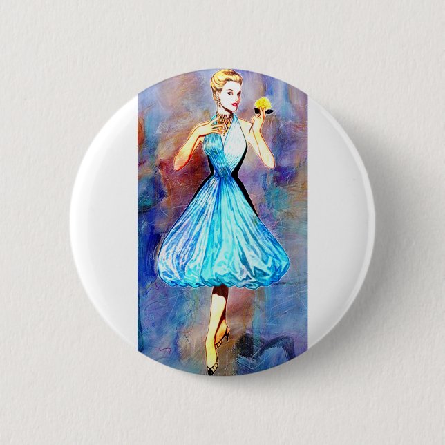 CHAPA REDONDA DE 5 CM CATWALK CIRCA 1950 (Anverso)