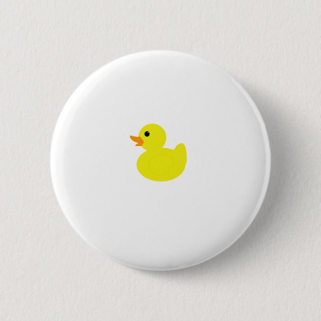 Chapa Redonda De 5 Cm Caucho Ducky (Anverso)