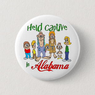 Chapa Redonda De 5 Cm Cautivo detenido en Alabama