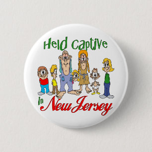 Chapa Redonda De 5 Cm Cautivo detenido en New Jersey
