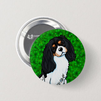 Chapa Redonda De 5 Cm Cavalier King Charles Spaniel