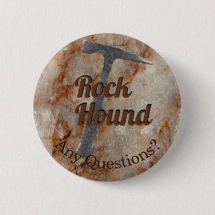 Chapa Redonda De 5 Cm ¿Cazador de Rocas? ¿Alguna Pregunta? Pregúntame So
