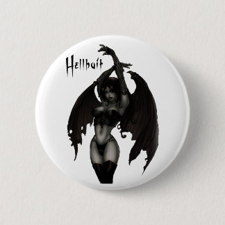 Chapa Redonda De 5 Cm Cebo del infierno