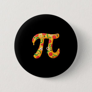 Chapa Redonda De 5 Cm Celebración del Día de Pi Amantes de la Pizza Enth