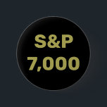 Chapa Redonda De 5 Cm Celebración del Índice de Bolsa de Nivel 7.000 de<br><div class="desc">El índice de la marca bursátil Standard and Poor 500 o S&P 500 sigue el rendimiento de 500 grandes empresas que cotizan en las bolsas de valores de los Estados Unidos. Al igual que los índices DOW o NASDAQ, este indicador es seguido de cerca por los medios de comunicación empresariales...</div>