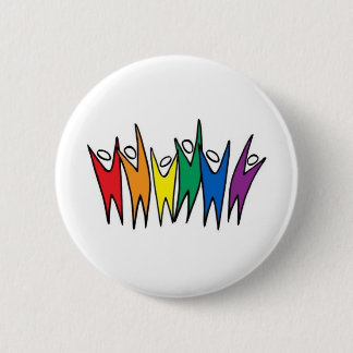 Chapa Redonda De 5 Cm Celebre la diversidad