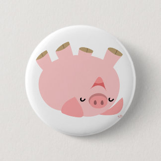 Chapa Redonda De 5 Cm Cerdo Personalizado con rollo suave
