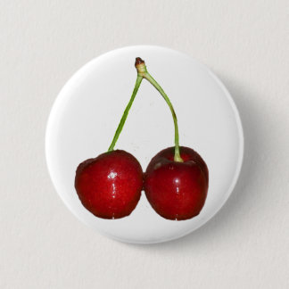 Chapa Redonda De 5 Cm Cerezas