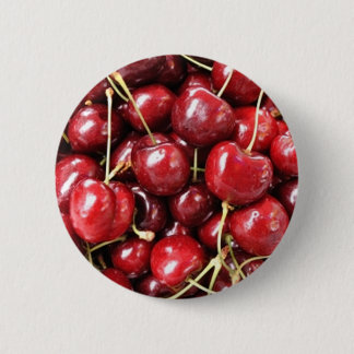 Chapa Redonda De 5 Cm Cerezas silvestres