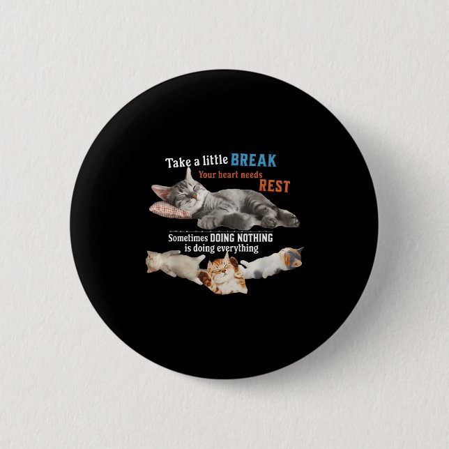 Chapa Redonda De 5 Cm Certified Nap Expert Funny Lazy Cat Meme Cat Moms  (Anverso)