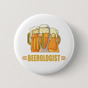 Chapa Redonda De 5 Cm Cerveza Divertida Cervezaólogo Ama Beber Cerveza