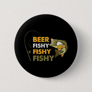 Chapa Redonda De 5 Cm Cerveza Pescado Pescado Aficionado De La Pesca Pes