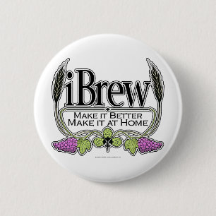 Chapa Redonda De 5 Cm cerveza y vino del iBrew