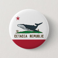 Cetacea Republic Whale Flag Rorqual