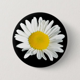 Chapa Redonda De 5 Cm Chamomile