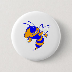 Chapa Redonda De 5 Cm Chaquetas amarillas de Bartow