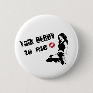Chapa Redonda De 5 Cm charla derby a mí