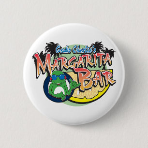 Chapa Redonda De 5 Cm Charlie Geckos Margarita Bar