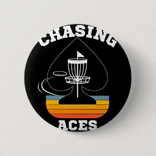 Chapa Redonda De 5 Cm Chasing Aces Disc Golf Target Ropa Deportiva Hombr