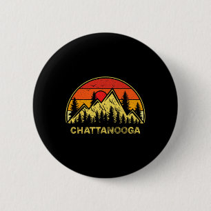 Chapa Redonda De 5 Cm Chattanooga Tennessee Souvenirs Apparel Co. Vintag
