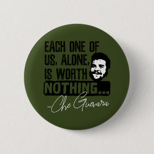 Chapa Redonda De 5 Cm Che Guevara Revolución Cita