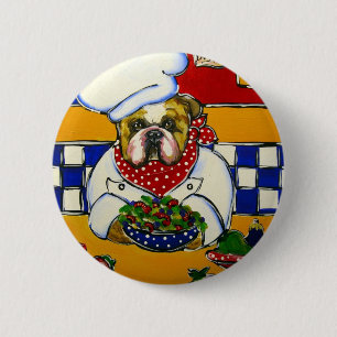 Chapa Redonda De 5 Cm Chef Bulldog