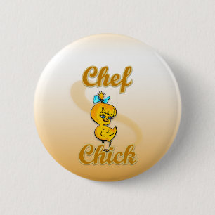 Chapa Redonda De 5 Cm Chef Chick