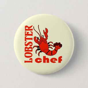 Chapa Redonda De 5 Cm chef de bogavante