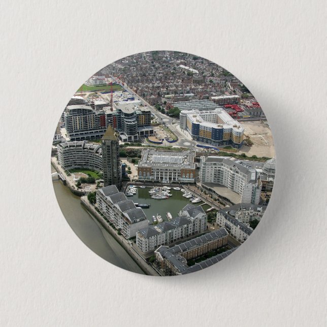 Chapa Redonda De 5 Cm Chelsea Wharf (Anverso)