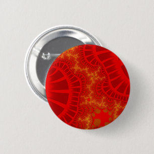 Chapa Redonda De 5 Cm Cherry Red Remix