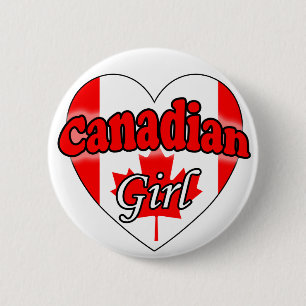 Chapa Redonda De 5 Cm Chica canadiense