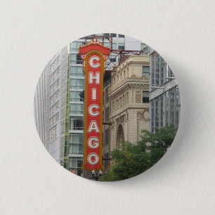 Chapa Redonda De 5 Cm Chicago