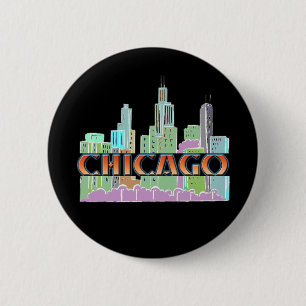 Chapa Redonda De 5 Cm Chicago IL