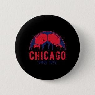 Chapa Redonda De 5 Cm Chicago Skyline Soccer Fc Futbol Illinois