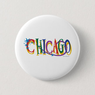 Chapa Redonda De 5 Cm Chicago Stars