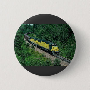 Chapa Redonda De 5 Cm Chicago y no. del noroeste 8028 de EMD con tra del