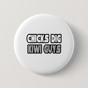 Chapa Redonda De 5 Cm Chicas cavan Kiwi