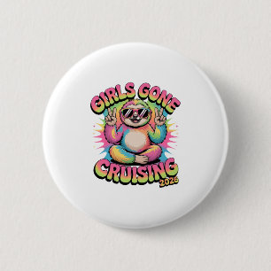 Chapa Redonda De 5 Cm Chicas de crucero 2026 ranura de viaje de vacacion