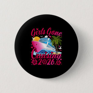 Chapa Redonda De 5 Cm Chicas de crucero 2026 Vacaciones de crucero para